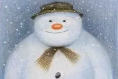 儿童绘本故事《雪人 》PPT
