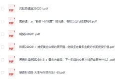 《全网付费文章-大佬文集圈 学习先锋 精选研报》 2月1日更新[PDF]