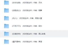 《全网热门动漫小说系列》（已收录7650本）[TXT]