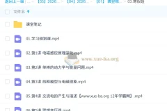 龚昱晗 2026高中高二物理 二轮S提升班