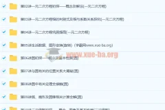 九年级数学同步基础预习+巩固人教版20讲