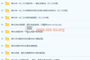 九年级数学同步基础预习+巩固人教版20讲