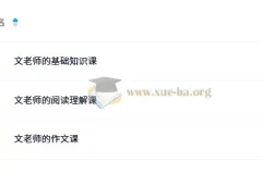 文老师《小学语文课程合集 (基础知识+阅读理解+作文) 》 66GB