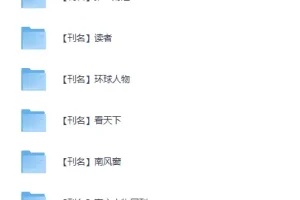 《最新多种期刊合集》（2025年度）定期更新