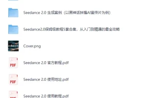 《🔥2026年最火AI视频模型 Seedance 2.0 学习资料包》[MP4]