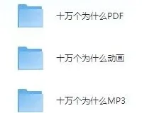 儿童故事《十万个为什么》动画+MP3+PDF版合集