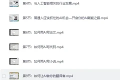 《韩超·AI工人工智能应用通用实操》（进阶班），利用AIGC技术为行业赋能，实现变现[MP4]