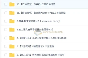 孙清珍 初中语文 初二语文读写素养培训班（春上·全国版·A+）