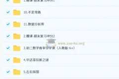 朱韬 初中数学 初二数学数理思维培训班（春上·全国版·S）