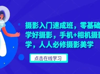 摄影入门速成班：零基础轻松学好摄影美学