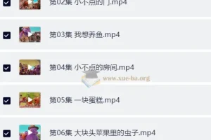 BBC少儿英语启蒙动画 大块头和小不点 Big And Small (中英双版)