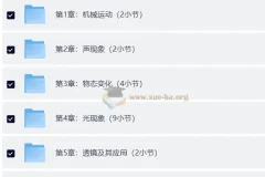 边画边讲的物理课 【初中物理 八年级上】