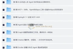 多 Agent+Skills+SpringAI 构建自主决策智能体（前11章）