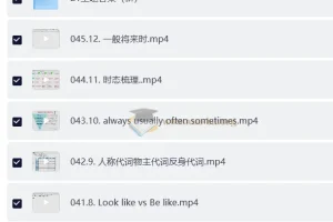 途正超级零英语口才师资课【45节+资料】