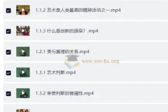 【王德峰】艺术哲学与审美问题（全66讲）