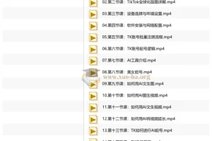 2026TikTok跨境AI实操课