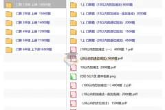 小学数学1-6年级上册《口算专项训练》（多种题型））