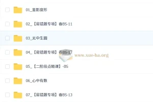 2026春下 初三中考数学 数理思维自主学习·BS 陈丽