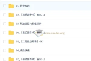 2026初三中考数学 数理思维自主学习·SK 杜艺波