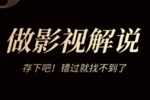 快手百万博主都在用的影视解说搬运玩法 真正能“跑量”的影视赛道教程来了！