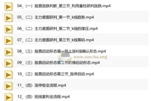 股票交易通关课程 回归涨跌根源、掌握交易密码