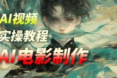 猫小倩AI电影制作课程，快速打造你的第一部电影