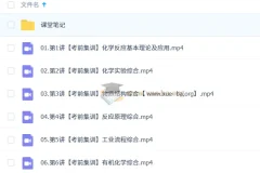 林森 2026高三 高考化学 密训班