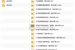 无伤跑姿有氧核心 从入门到高手跑步技巧教程 短跑、半马、全马、超马＋2000首跑步音乐