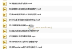 AI视频实战落地全流程课程｜零基础精通多平台AI创作，覆盖带货、广告、数字人、剧情短片，解锁副业接单新收入