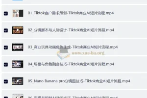 TikTok商业AI短片全流程实战