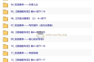 【2026初二春下】双语素养自主学习·TY·A+-王卓