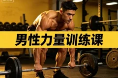 男性力量训练课视频教程下载 详细讲解核心力量提升与肌肉训练方法