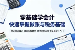 会计基础与实操全攻略 从概念到纳税申报系统教学 全套实操视频教程下载