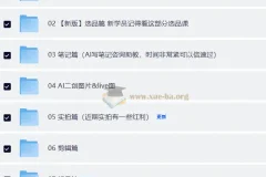 小红书电商 Ai技能提升系统课