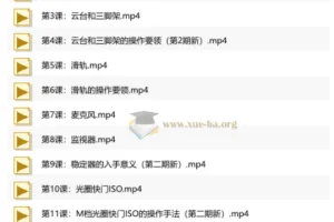 【旧食课堂】自然光美食短视频系统课