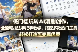 低门槛玩转AI漫剧创作：全流程技法教学与新手实操教程（完整图文版）