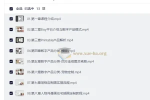 Etsy AI定制+跨境电商 从0到1打造高客单价数字产品店铺 零基础也能快速上手
