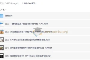 GPT-Image2电商视觉大片实战课，一键出图高效出片，彻底告别手动繁琐修图
