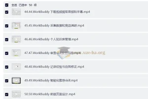 WorkBuddy 全套 AI 提效实战课：Codex + OpenClaw 自定义 Skill 全教程