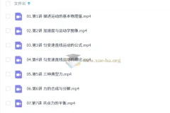 2027高中高一物理 跳跳&胡婷 一轮暑假班