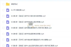 2027高一英语古容容 暑假班（A+）
