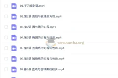2027高中高二数学 祖少磊 暑假班A+班