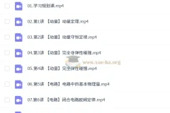 2027高中高二物理 俞伯勋 暑假班