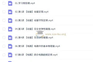 2027高中高二物理 俞伯勋 暑假班