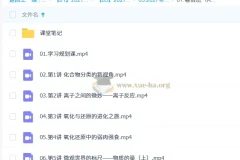 2027高中高一化学 林森 暑假A+班