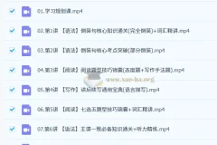 2027高中高二英语 张亮 暑假班