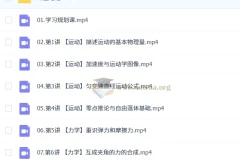 2027高中高一物理 俞伯勋一轮S暑假班