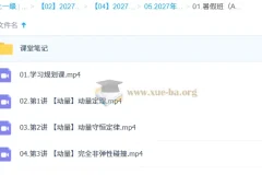 2027高中高二物理 宋雨晴 一轮A+暑假班