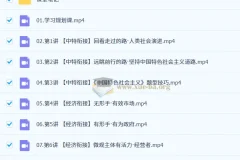2027高中高一政治 秦琳 暑假班
