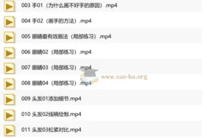 教程100集，0基础手绘入门到精通学完成为绘画大触！